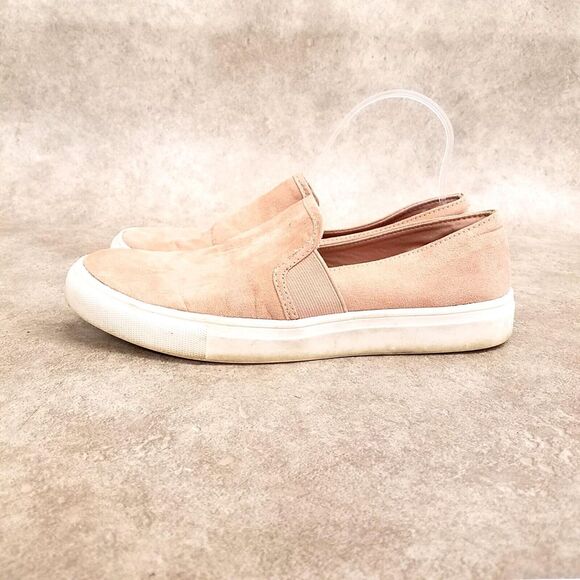 Universal Thread Womens Size 8.5 Pink Textile Slip On Loafer Sneakers - Picture 5 of 11